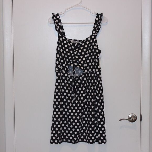 NEW Vero Moda Polka dot Mini Dress Women Size XL - Picture 3 of 10